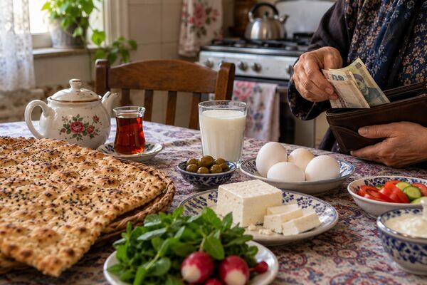 نان سنگک چرا ۷۰ درصد گران شد؟ / هزینه صبحانه یک خانواده چقدر بالا رفته است؟