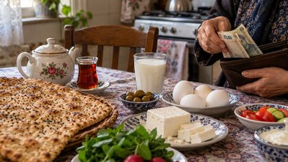 نان سنگک چرا ۷۰ درصد گران شد؟ / هزینه صبحانه یک خانواده چقدر بالا رفته است؟